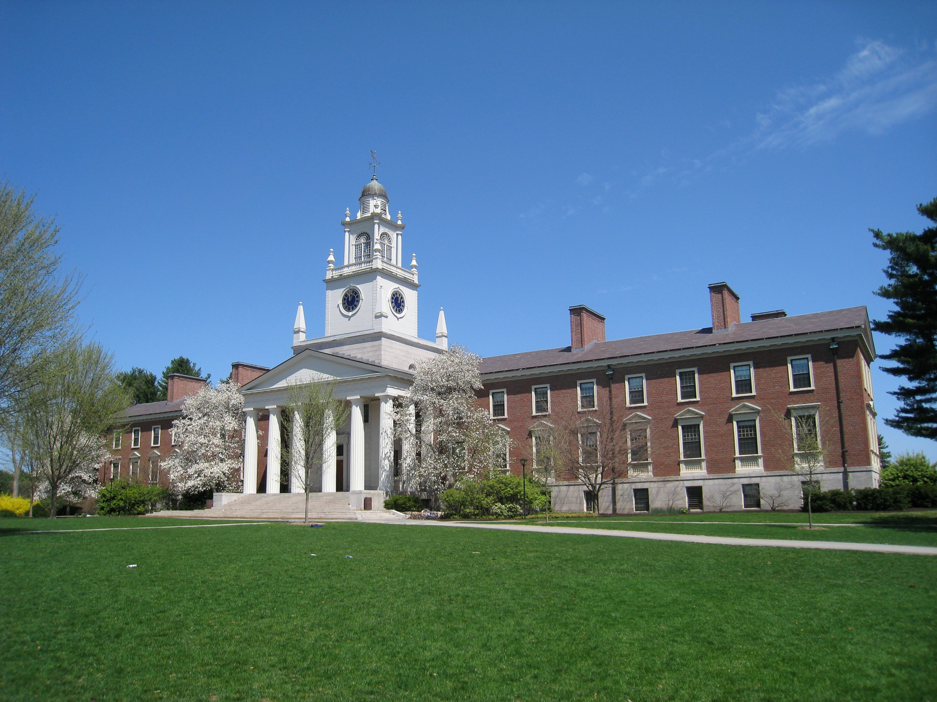 Phillips Academy Andover 캠퍼스 새뮤얼 필립스 홀