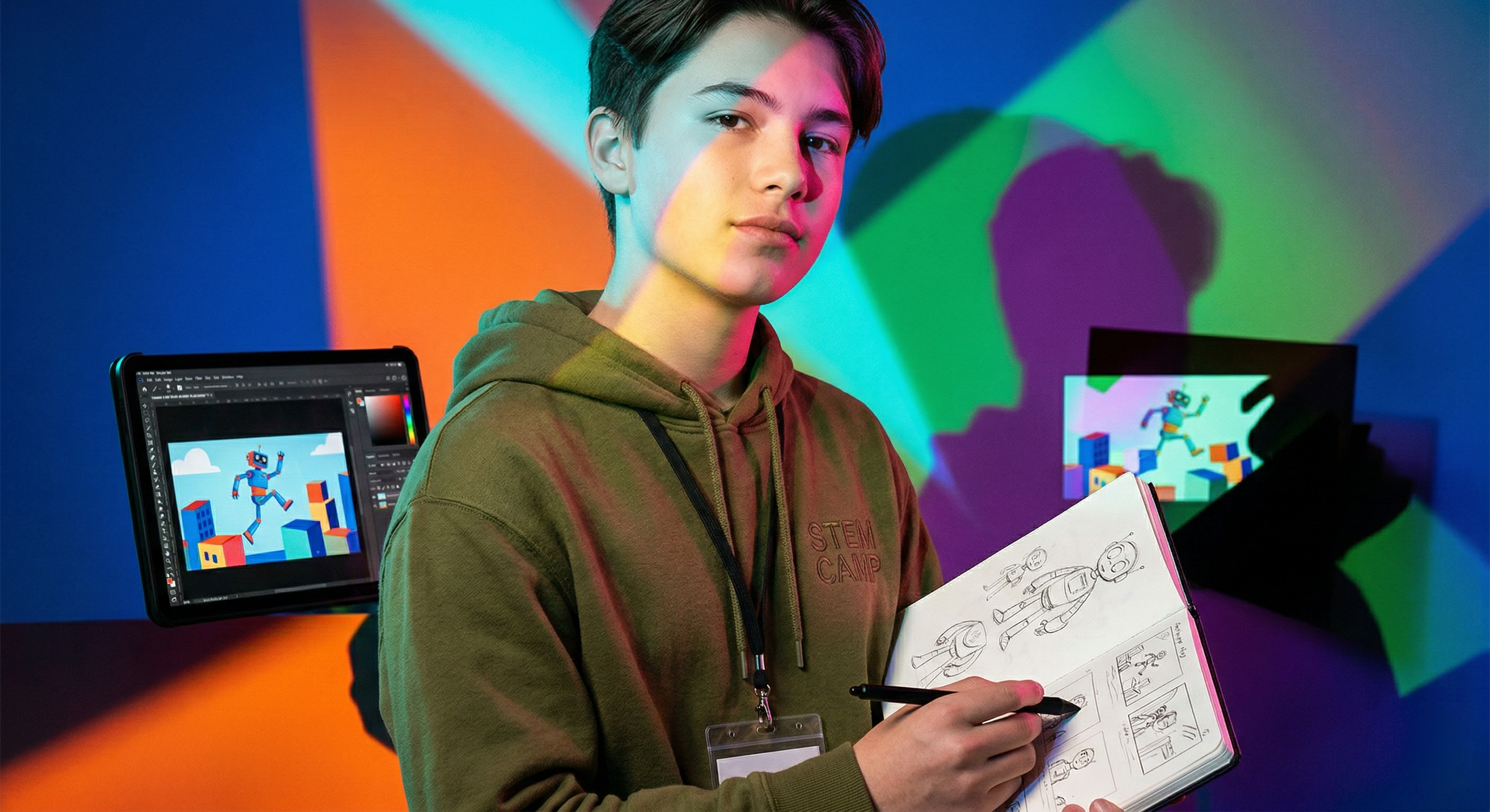 iDTech STEM 캠프 - Art & Animation Camp